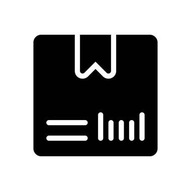 Şeffaf bir arkaplan üzerinde paket vektör illüstrasyonu. Konsept ve grafik tasarımı için mükemmel kalite sembolleri..