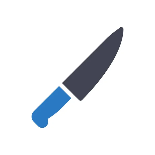 Knife Vector Illustration Transparent Background Premium Quality Symbols Glyphs Icon — 스톡 벡터