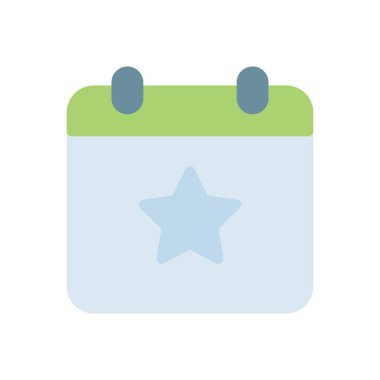 Saydam bir arkaplan üzerinde takvim vektör illüstrasyonu. Konsept ve grafik tasarımı için birinci sınıf kalite simgeler..