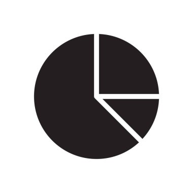 Şeffaf bir arkaplan üzerinde turta vektör çizimi. Konsept ve grafik tasarım için mükemmel kalite semboller..