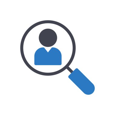 Şeffaf bir arkaplan üzerinde arama vektörü illüstrasyonu. Konsept ve grafik tasarımı için mükemmel kalite sembolleri.. 