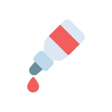 Saydam bir arkaplan üzerinde damlatıcı vektör çizimi. Konsept ve grafik tasarımı için özel kalite simgeleri.. 