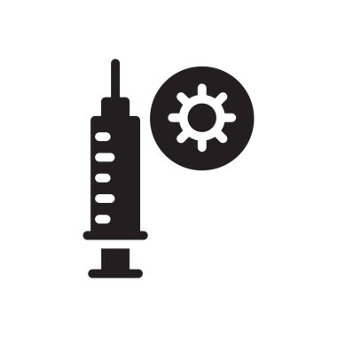 Şeffaf bir arkaplan üzerinde koronavirüs vektör çizimi. Konsept ve grafik tasarım için özel kalite semboller..
