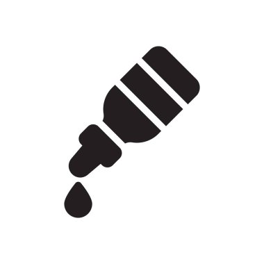 Şeffaf bir arkaplan üzerinde damlatıcı vektör çizimi. Konsept ve grafik tasarımı için mükemmel kalite semboller.. 