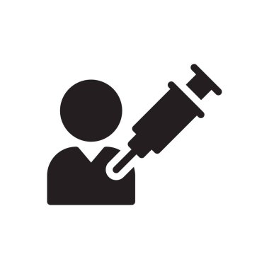 Şeffaf bir arkaplan üzerinde enjeksiyon vektör çizimi. Konsept ve grafik tasarımı için mükemmel kalite sembolleri.. 