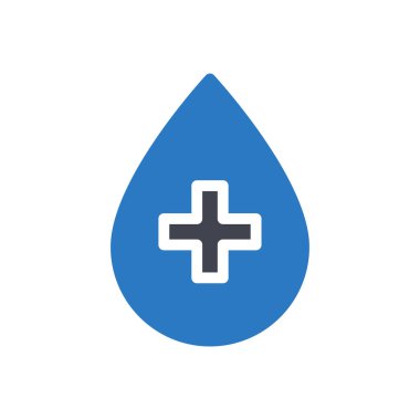 Şeffaf bir arkaplanda kan vektör çizimi. Konsept ve grafik tasarım simgeleri için kaliteli semboller..