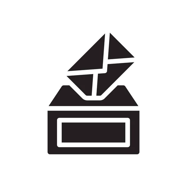Wahlvektorillustration Auf Transparentem Hintergrund Symbole Von Höchster Qualität Glyphen Symbol — Stockvektor