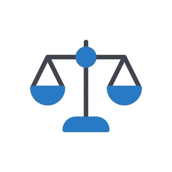 Balance Vector Illustration Transparent Background Premium Quality Symbols Glyphs Icon — Vetor de Stock