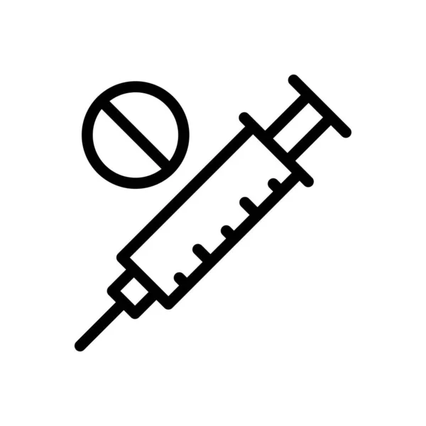 Vstřikovací Vektorová Ilustrace Průhledném Pozadí Symboly Prvotřídní Kvality Ikona Tenké — Stockový vektor