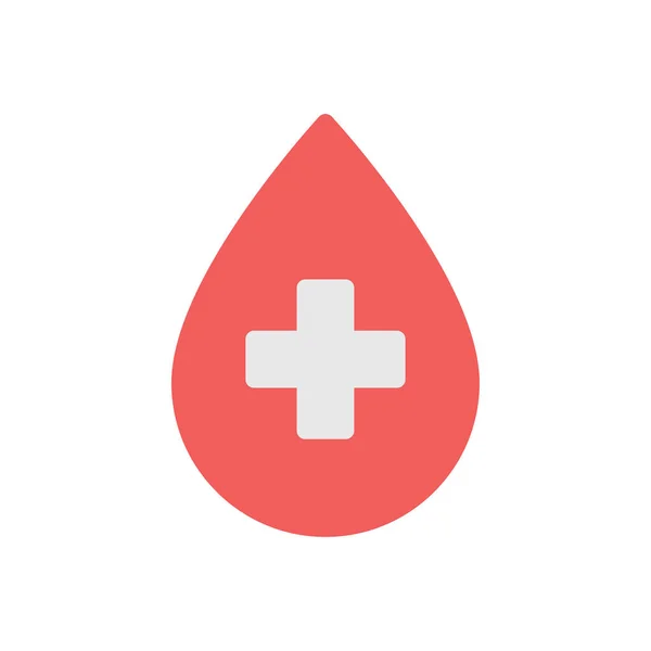 Blood Vector Illustration Transparent Background Premium Quality Symbols Stroke Icon — Archivo Imágenes Vectoriales