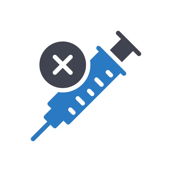 Injection Vector Illustration Transparent Background Premium Quality Symbols Glyphs Icon — Stock vektor