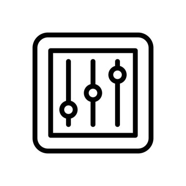 Şeffaf bir arkaplan üzerindeki vektör illüstrasyonunu kontrol et. Konsept ve grafik tasarımı için ince çizgi simgesi.. 
