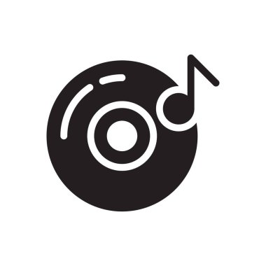 Şeffaf bir arkaplan üzerinde cd vektör illüstrasyonu. Konsept ve grafik tasarımı için mükemmel kalite sembolleri.. 