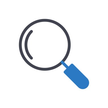 Şeffaf bir arkaplan üzerinde arama vektörü illüstrasyonu. Konsept ve grafik tasarımı için mükemmel kalite sembolleri.. 