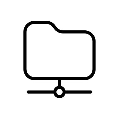  Şeffaf bir arkaplanda dizin vektör çizimi. Konsept ve grafik tasarım için ince çizgi simgesi..