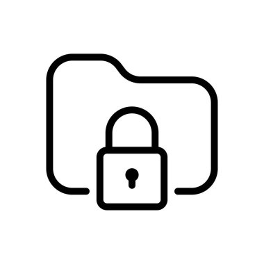 Şeffaf bir arkaplanda dizin vektör çizimi. Konsept ve grafik tasarım için ince çizgi simgesi..