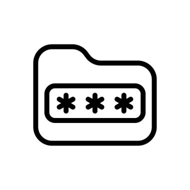 Şeffaf bir arkaplanda dizin vektör çizimi. Konsept ve grafik tasarım için ince çizgi simgesi..