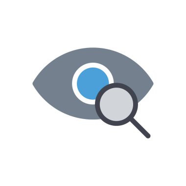 Şeffaf bir arkaplan üzerinde göz vektör çizimi. Konsept ve grafik tasarımı için birinci sınıf kalite simgeler..