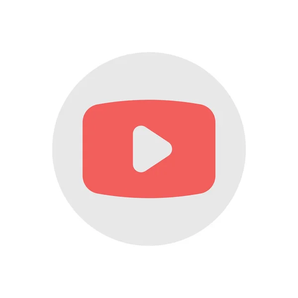 Youtube Vektorillustration Auf Transparentem Hintergrund Symbole Premium Qualität Schlagsymbol Für — Stockvektor