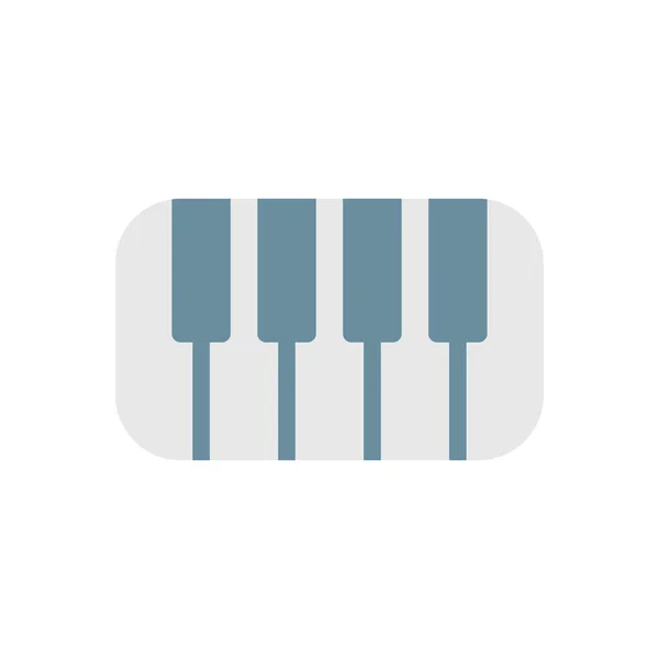 Ilustración Vectores Piano Sobre Fondo Transparente Símbolos Calidad Premium Icono — Vector de stock