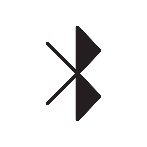 Bluetooth Vektordarstellung Auf Transparentem Hintergrund Symbole Premium Qualität Glyphen Symbol — Stockvektor