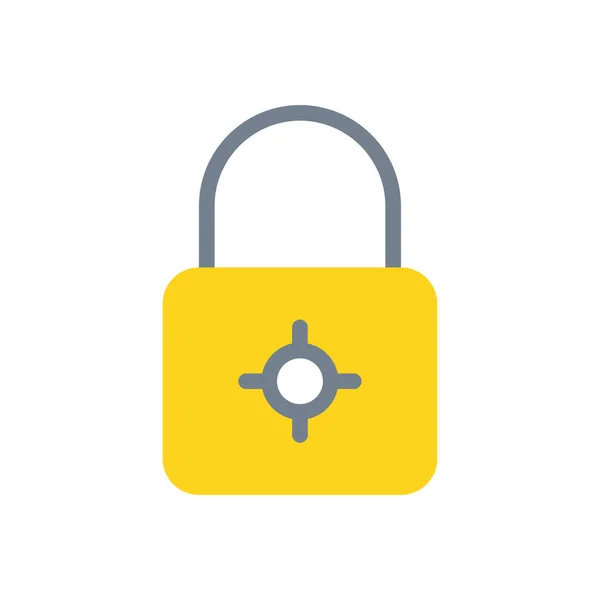 Lock Vektor Illustration Auf Transparentem Hintergrund Hochwertige Symbole — Stockvektor