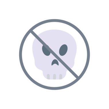 Şeffaf bir arkaplan üzerinde kafatası vektör çizimi. Konsept ve grafik tasarım için mükemmel kalite simgeleri..