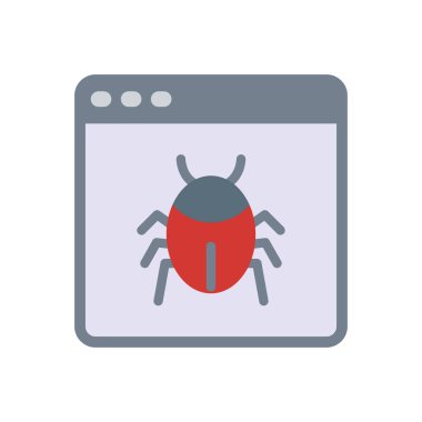 Şeffaf bir arkaplan üzerindeki hata vektör çizimi. Konsept ve grafik tasarım için mükemmel kalite simgeleri..