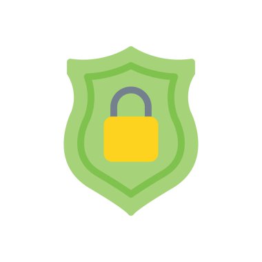 Şeffaf bir arkaplan üzerinde kalkan vektör çizimi. Konsept ve grafik tasarım için kaliteli semboller.. 