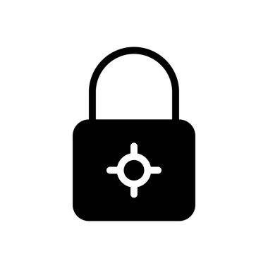 Şeffaf bir arkaplan üzerinde vektör illüstrasyonunu kilitle. Konsept ve grafik tasarım için mükemmel kalite sembolleri.. 