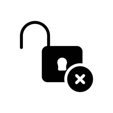 Şeffaf bir arkaplanda vektör illüstrasyonunun kilidini aç. Konsept ve grafik tasarımı için mükemmel kalite sembolleri.. 