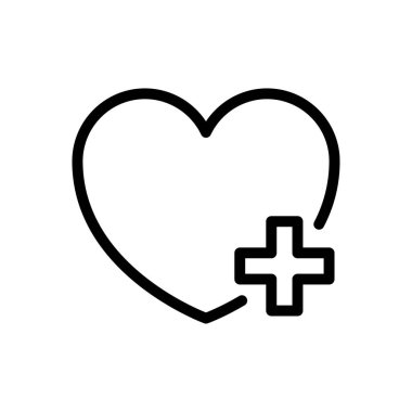 Şeffaf bir arkaplan üzerinde tıbbi vektör çizimi. Premium kalite sembolleri. Konsept ve grafik tasarım için ince çizgi simgesi.