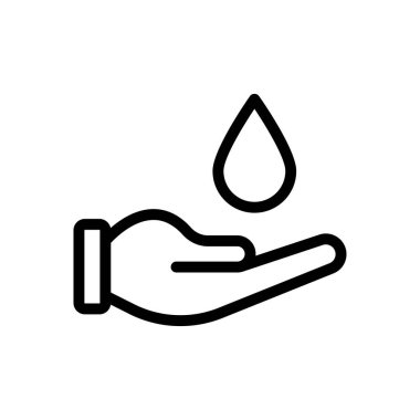 Saydam bir arkaplanda kan vektör çizimi. Premium kalite semboller. Konsept ve grafik tasarım için ince çizgi simgesi..