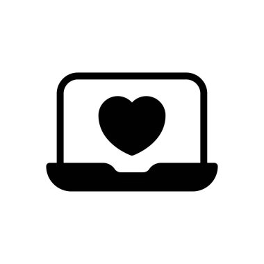 Şeffaf bir arkaplan üzerinde dizüstü bilgisayar vektör çizimi. Konsept ve grafik tasarım için kaliteli semboller..