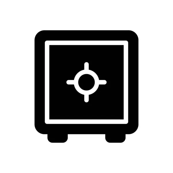 Locker Vector Illustration Transparent Background Premium Quality Symbols Glyphs Icon — Stock Vector
