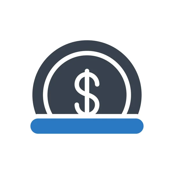 Donation Vector Illustration Transparent Background Premium Quality Symbols Glyphs Icon — Stock Vector