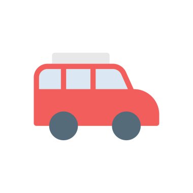 Şeffaf bir arkaplan üzerinde van vektör illüstrasyonu. Konsept ve grafik tasarımı için premium kalite simgeleri.. 