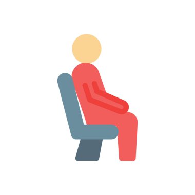 seat vector illustration on a transparent background.Premium quality symbols.Stroke icon for concept and graphic design. 