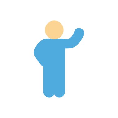  Şeffaf bir arkaplan üzerinde savcı vektör illüstrasyonu. Konsept ve grafik tasarımı için kaliteli semboller..