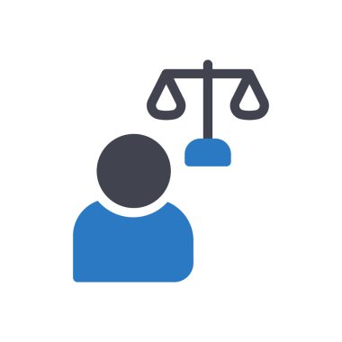 Saydam bir arkaplan üzerinde adliyenin vektör çizimi. Konsept ve grafik tasarımı için mükemmel kalite sembolleri..