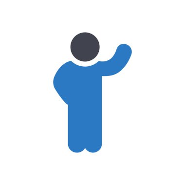 Şeffaf bir arkaplan üzerinde savcı vektör çizimi. Premium kalite semboller. Konsept ve grafik tasarım simgeleri. 