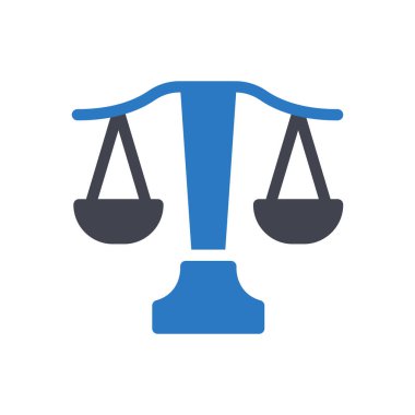 law vector illustration on a transparent background.Premium quality symbols.Glyphs icon for concept and graphic design. 