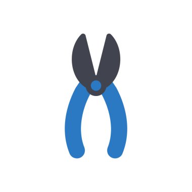 Şeffaf bir arkaplan üzerinde makas vektör çizimi. Konsept ve grafik tasarımı için birinci sınıf kalite semboller..