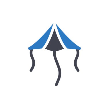 Şeffaf bir arkaplan üzerinde uçurtma vektör çizimi. Konsept ve grafik tasarımı için mükemmel kalite semboller.. 