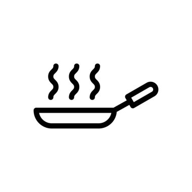 Şeffaf bir arkaplanda vektör çizimi kızartılıyor. Premium kalite semboller. Konsept ve grafik tasarım için ince çizgi simgesi.