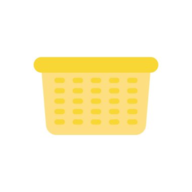 basket vector illustration on a transparent background.Premium quality symbols.Glyphs icon for concept and graphic design. 