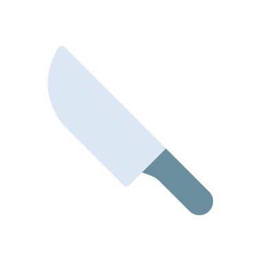 Saydam bir arkaplanda bıçak vektör illüstrasyonu. Konsept ve grafik tasarım simgeleri için kaliteli semboller.. 