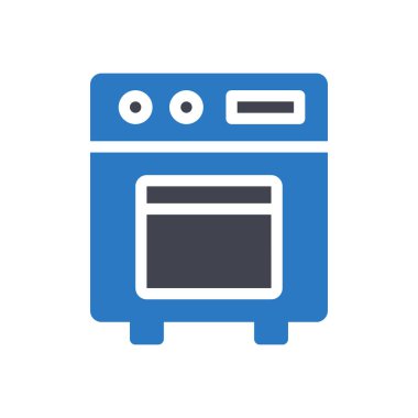 oven vector illustration on a transparent background.Premium quality symbols.Glyphs icon for concept and graphic design.