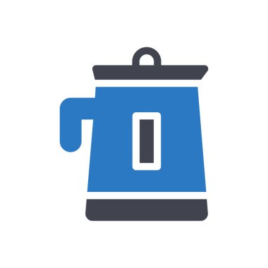 Şeffaf bir arkaplan üzerinde termos vektör çizimi. Konsept ve grafik tasarımı için en iyi kalite semboller.. 