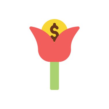 Saydam bir arkaplan üzerinde dolar vektör illüstrasyonu. Konsept ve grafik tasarımı için birinci sınıf kalite simgeler..